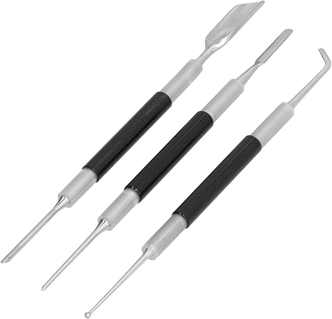 Pissente Coffee Latte Needle, Stainless Steel Latte Art Pen Set with 3 Unique Functions for Home Baristas, Precision for Fine Art Designs
