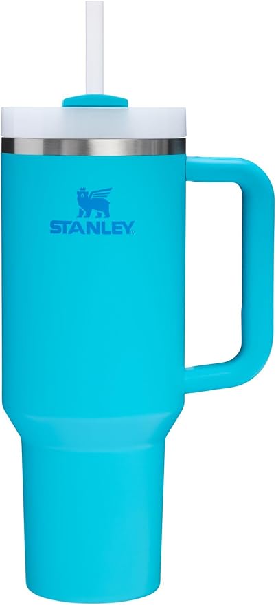 STANLEY Quencher H2.0 Flow State Tumbler, 40 oz, Splash | Handle and Straw | 3-Position Lid | Cup Holder Compatible for Travel | Insulated Stainless Steel Cup | BPA-Free by Unknown