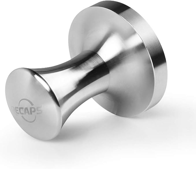 RECAPS Stainless Steel Espresso Coffee Tamper Filling Tool Compatible with Dolce Gusto Machine Reusable Refillable Filters 41.8mm