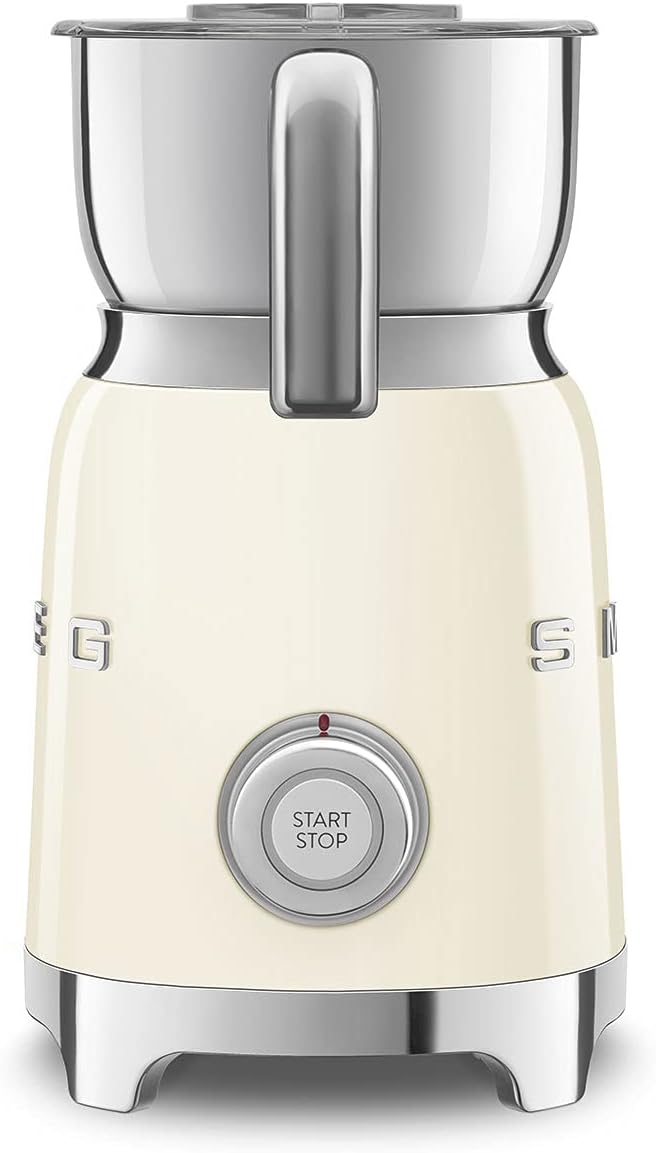 Smeg MFF01CRUS 50's Retro Style Milk Frother - Cream