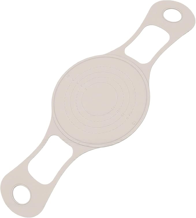 Silicone Bread Sling Non Stick Sourdough Bread Baking Mat Dutch Oven Accessory for Baking Long Handle Lifter (Beige) by Yoidesu