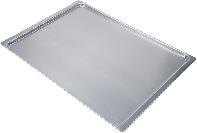 Aluminum Baking Tray 17 X 12 In Cookie Sheet Pan For Bread, Cake And Pastry Baking, Food Safe Oven Bakeware With Rolled Edges, Silver, 1 Pack, Warp Resistant - Image 7