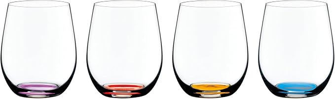 Riedel The O Wine Tumbler Happy O, Set of 4 by Unknown