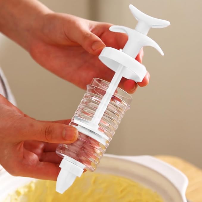 Cake Decorating Gun, Cupcake Icing Piping Kit, Cupcake Injector/Decorating Icing Set, Cake Decorating Kit with 8 Piping Tips