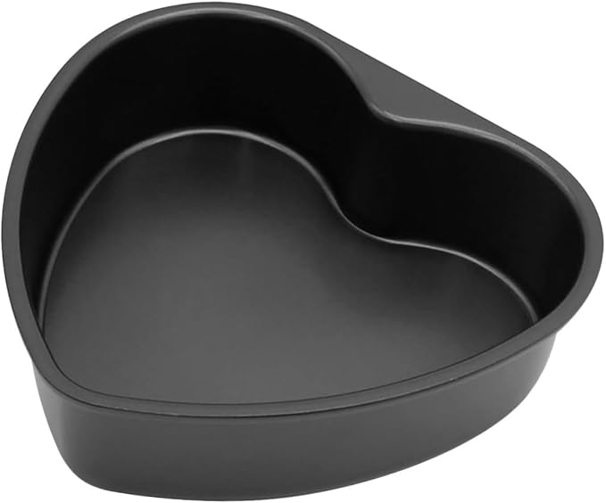 Heart Cake Pan Nonstick Cake Mold Detachable Bottom Baking Tray Oven Microwave Safe for Diy Baking by VINTORKY