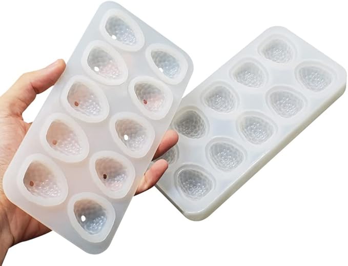 Silicone Mold Baking Pan Non-Stick Baking Pastry Chocolate Cake Dessert DIY Decoration Tools (Raspberry Z_7.8x4x0.14 inch)