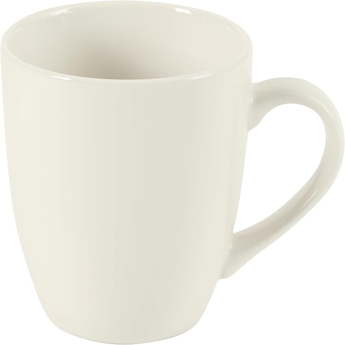 Gibson Home Great Essentials 12 Ounce Porcelain Coffee Mugs - Set of 12 - Cups for Latte, Hot Tea, Cappuccino, Mocha, Espresso, Cocoa - Image 5