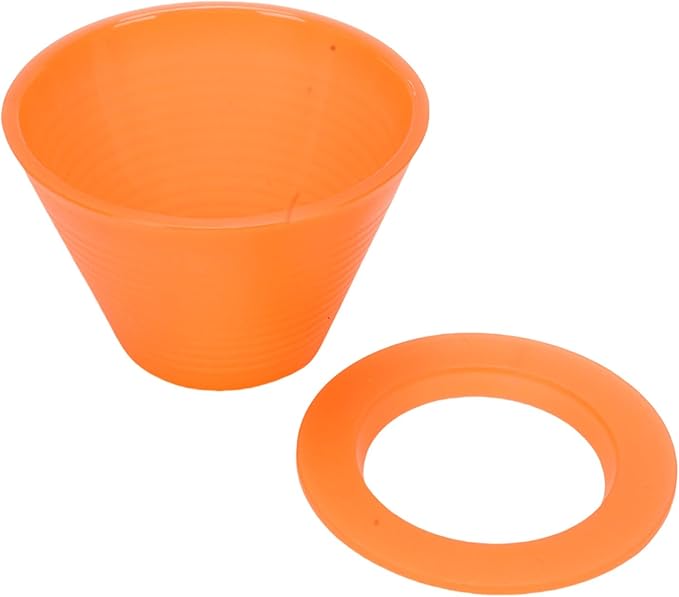 TOPINCN Pour Over Coffee Dripper, PP Coffee Filter Paperless Reusable Coffee Filter Coffee Brewing Filter Cone Cup with Base, Manual Coffee Brew Maker for Home Kitchen