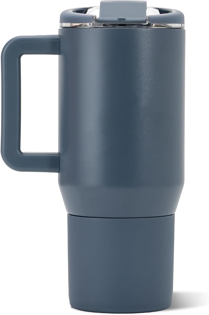 HydroJug Coffee Traveler 20oz Ceramic-Lined Mug with Handle, Cascade - Image 2