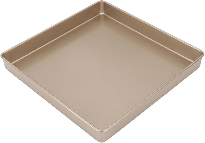 Carbon Steel Baking Sheet Non Stick | 9.6” x 8.2” Oven Tray for Puff Pastry/Cupcakes/Cookies | Quick Heat Distribution Pan for Even Baking | 2 Measurements (11.2” x 11.2”) (Type 2) - Image 7