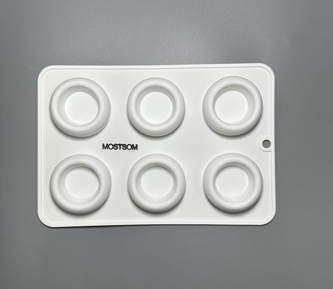 mostsom Cake Mold Round Shape Pudding Molds Silicone Chocolate Mold for Ice cube Pancake Cookie Pastry Mold