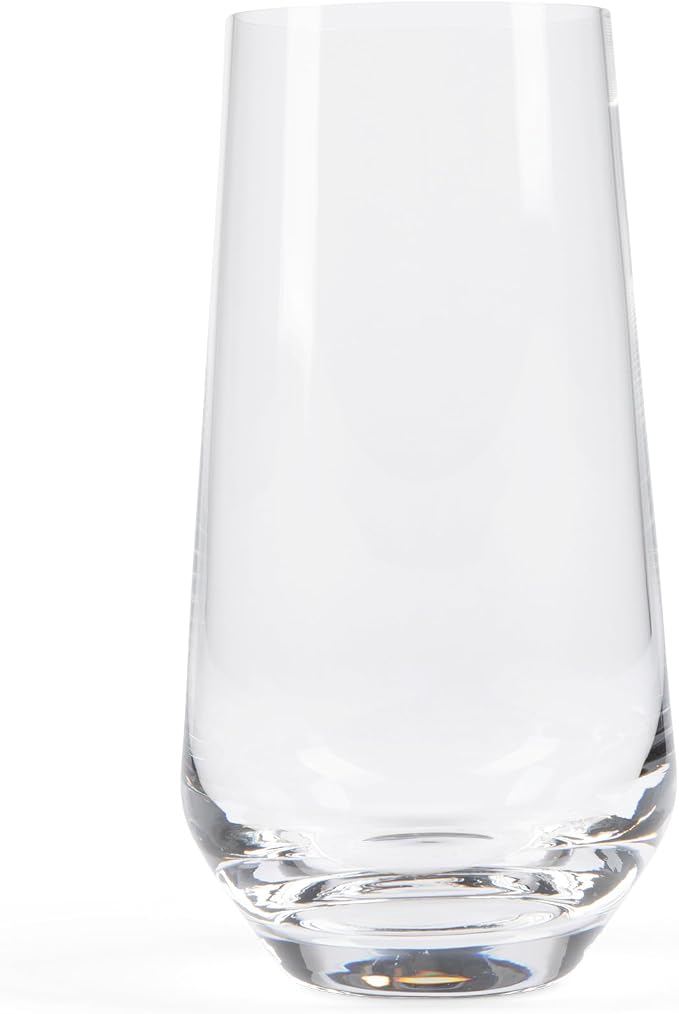 Larder & Vine Crystalline Glassware Tumbler Set, Artisan Drinkware for Cocktails, Water, Whiskey or Spirits, Handmade in Poland (Classic Tall) - Image 2