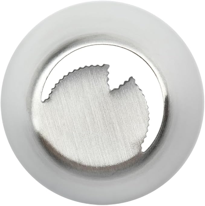 Restaurantware-Russian Piping Tip, 1 Petal Cake Decor Piping Tip - #26, Corrosion-Resistant, Stainless Steel Decorating Tip For Frosting, Dishwashable, Decorate Cupcakes, Cakes, or Cookies