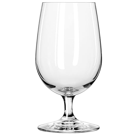 Libbey Glassware 8513SR Briossa Water Goblet, 16 oz. (Pack of 24) by Libbey