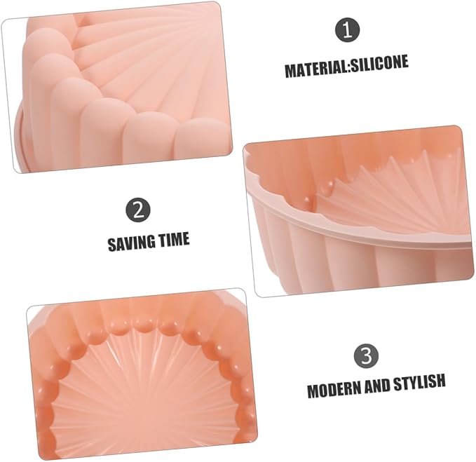 2pcs Round Silicone Cake Molds for Baking Heat Resistant up to Nonstick for Cheese Cakes - Image 8