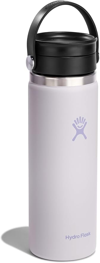 Hydro Flask Flex Sip Coffee Tumbler – Insulated Stainless Steel, Non Spill, Leak Proof Travel Cup 20 Oz Cloud Pink - Image 2