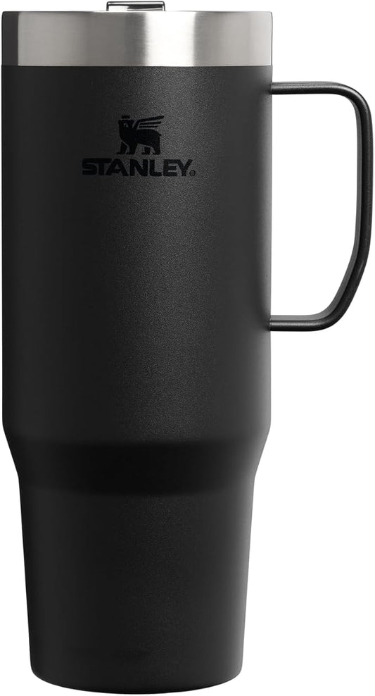 STANLEY The Everyday Suburban Mug | 30 oz | Drink Through Lid | Cup for Coffee, Tea and Drinks | Insulated Stainless Steel Coffee Mug | BPA-Free | Black 2.0 by Unknown