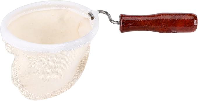 Reusable Washable Coffee Cloth Filter Handmade for Pour Over Coffee Dripper (S)