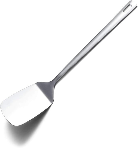 Stainless Steel Spatulas, Berglander Solid Turner,Barbecue Metal Spatulas Turner For Cooking, Kitchen Spatula For Nonstick Cookware, Dishwasher Safe, Easy to Clean by Berglander