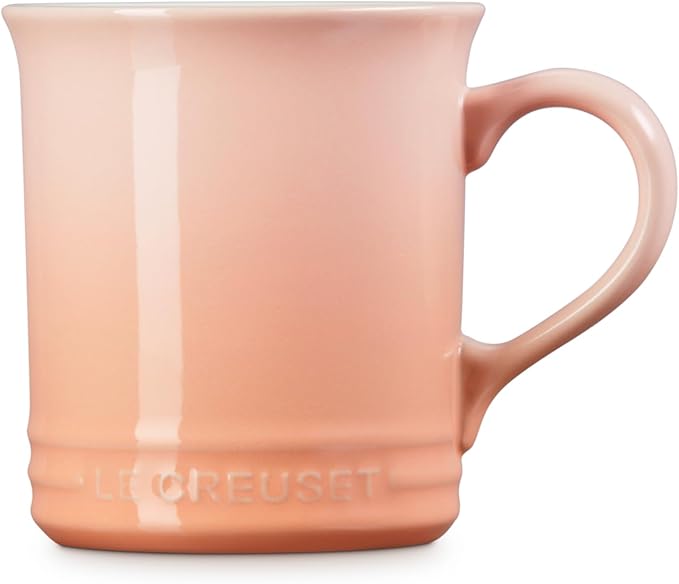 Le Creuset Stoneware Vancouver Mug, 14 oz., Peche - Image 3