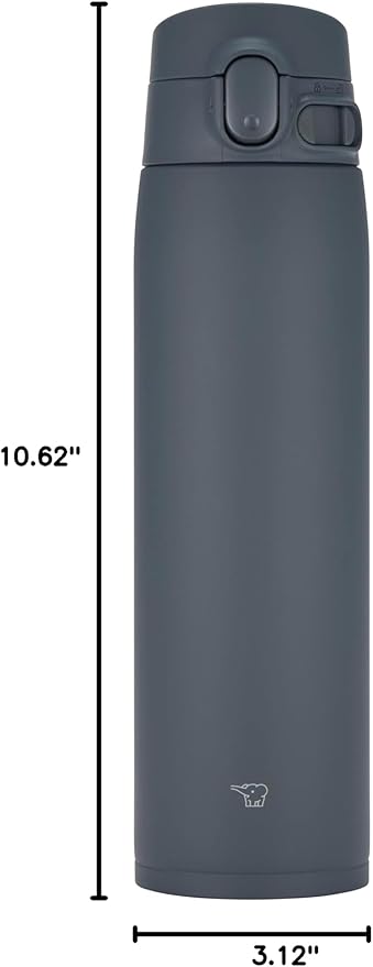 Zojirushi SM-VH72-HM GoCafe Insulated Stainless Steel Mug, 24-Ounce (.72 liter), PFAS-free & BPA-free - Image 9