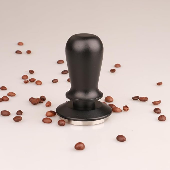 58mm Espresso Tamper, Premium Barista Coffee Tamper with Calibrated Spring Loaded, 100% Stainless Steel Base