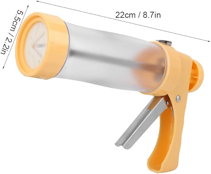 Disassembled Cake Decorating Kit, Dessert Decorating Nozzle Set with Ergonomically Designed Handle 16 mold 6 Nozzles Cupcake Decorating Kit for Homes Bakeries Dessert Shops