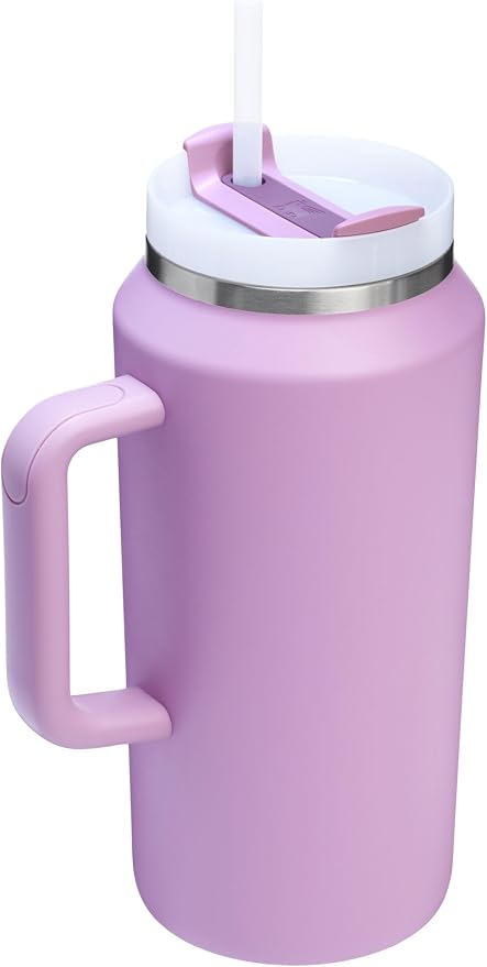 STANLEY Quencher H2.0 Flow State Tumbler, 64 oz, Lilac | Handle and Straw | 3-Position Lid | Large Capacity for Travel & Sports| Insulated Stainless Steel Cup | BPA-Free - Image 3