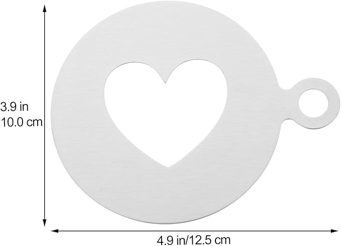Coffee Stencils Latte Art Tools Coffee Stencils Latte Art He Pattern