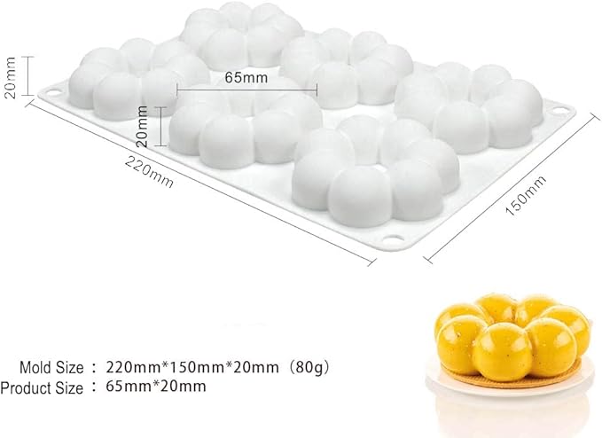 mostsom Silicone Mold Flower Shaped Silicone Donut Molds, Baking Pans, 6-Cavity Reusable Cake Maker Cookie Tray for Kitchen, Dishwasher, Oven, Microwave, Freezer Safe (Flower Donut J)