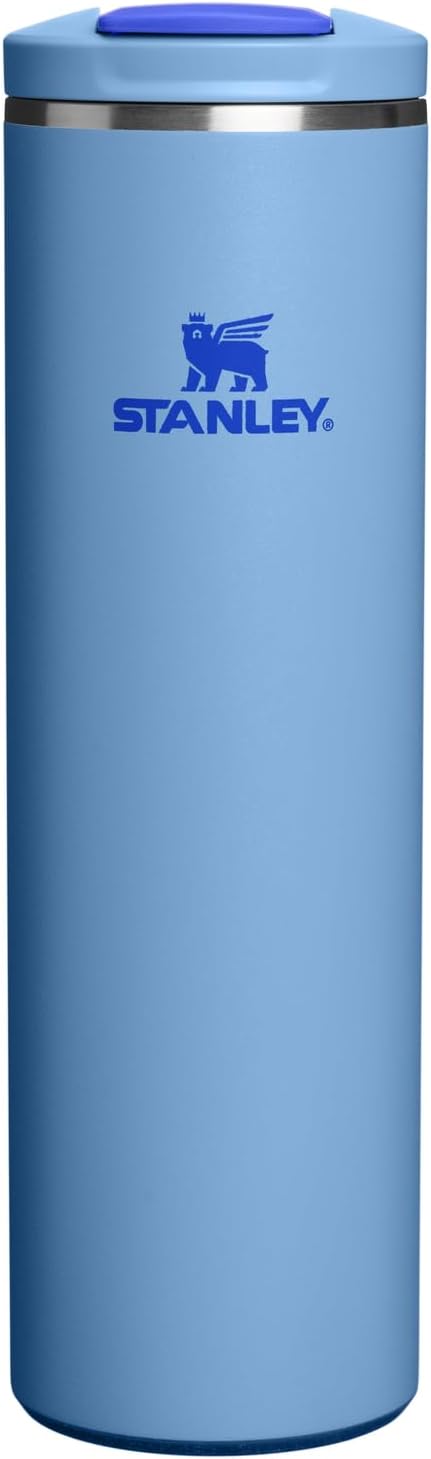 STANLEY Transit FlipTop Mug | Leakproof Coffee Travel Cup | Vacuum Insulated Stainless Steel | Stays Hot or Cold for Hours | BPA-Free | 20 oz | Blue Sky by Unknown