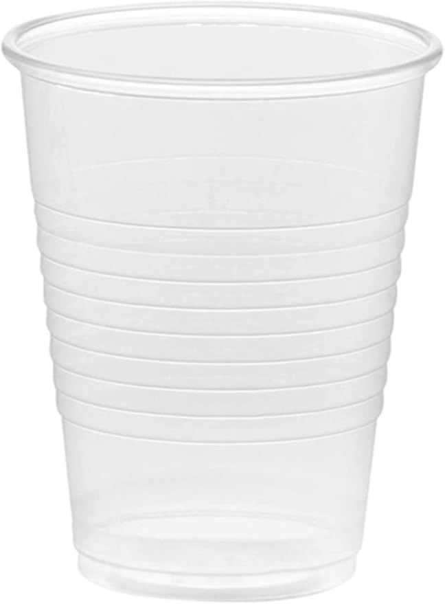 Comfy Package GUSTO [5oz.- 500 Count] Clear Plastic Cups Disposable Drinking Cups for Parties, Events, & Everyday Use – Crystal Clear, BPA-Free, Durable Polypropylene - (Formerly