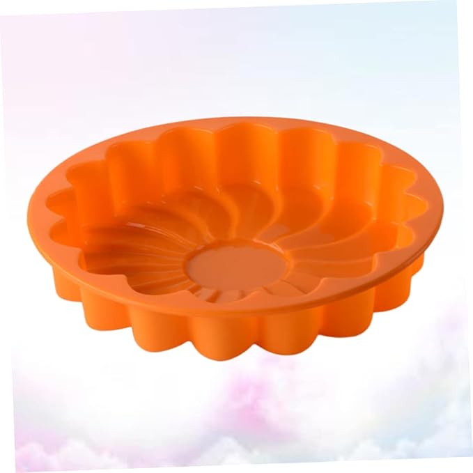 COLLBATH Thickened Large Silicone Cake Molds Diy Baking Molds Flower Cake Mould Easy Release Random Color - Image 5