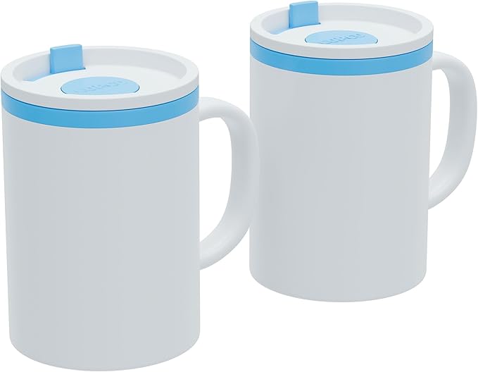 Copco Iconic Desk Mug 16 Oz - Teal, Set of 2 by Copco