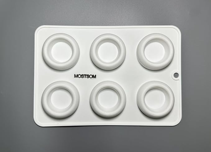 mostsom Cake Mold Round Shape Pudding Molds Silicone Chocolate Mold for Ice cube Pancake Cookie Pastry Mold