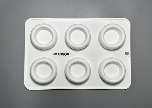 mostsom Cake Mold Round Shape Pudding Molds Silicone Chocolate Mold for Ice cube Pancake Cookie Pastry Mold
