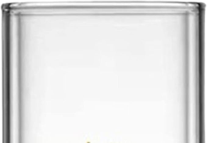 Square Drinking Glasses Glassware Transparent Milk Mug Container Heat Resistant Water Bottle for Coffee Party Home Kitchen, Like Begin High, Optional - Image 3