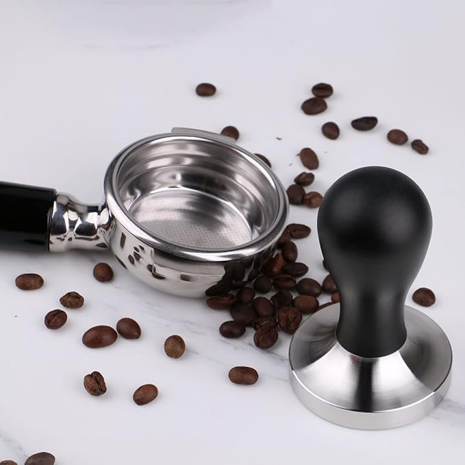 Coffee Tamper 58mm Barista Espresso Base Coffee Bean Press