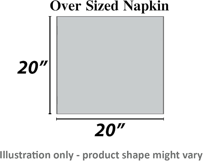 Urban Villa Hemstitch Cloth Dinner Napkins Cotton 20”x20” (Set of 6)-White - Image 9