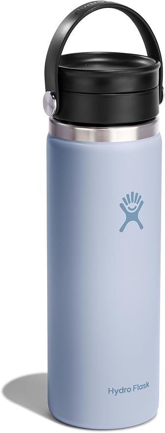 Hydro Flask Flex Sip Coffee Tumbler – Insulated Stainless Steel, Non Spill, Leak Proof Travel Coffee Cup 20 Oz Surf Blue - Image 2