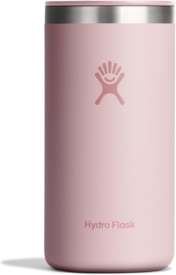 Hydro Flask Travel Coffee Cup – Insulated Stainless Steel, Non-Spill, Leak Resistant to-Go Tumbler 16 Oz Trillium Pink by Unknown