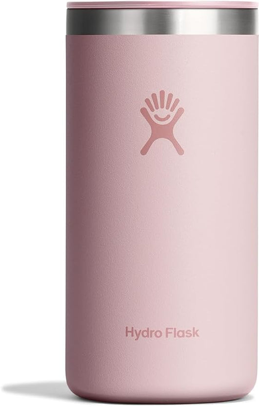 Hydro Flask Travel Coffee Cup – Insulated Stainless Steel, Non-Spill, Leak Resistant to-Go Tumbler 16 Oz Trillium Pink by Unknown