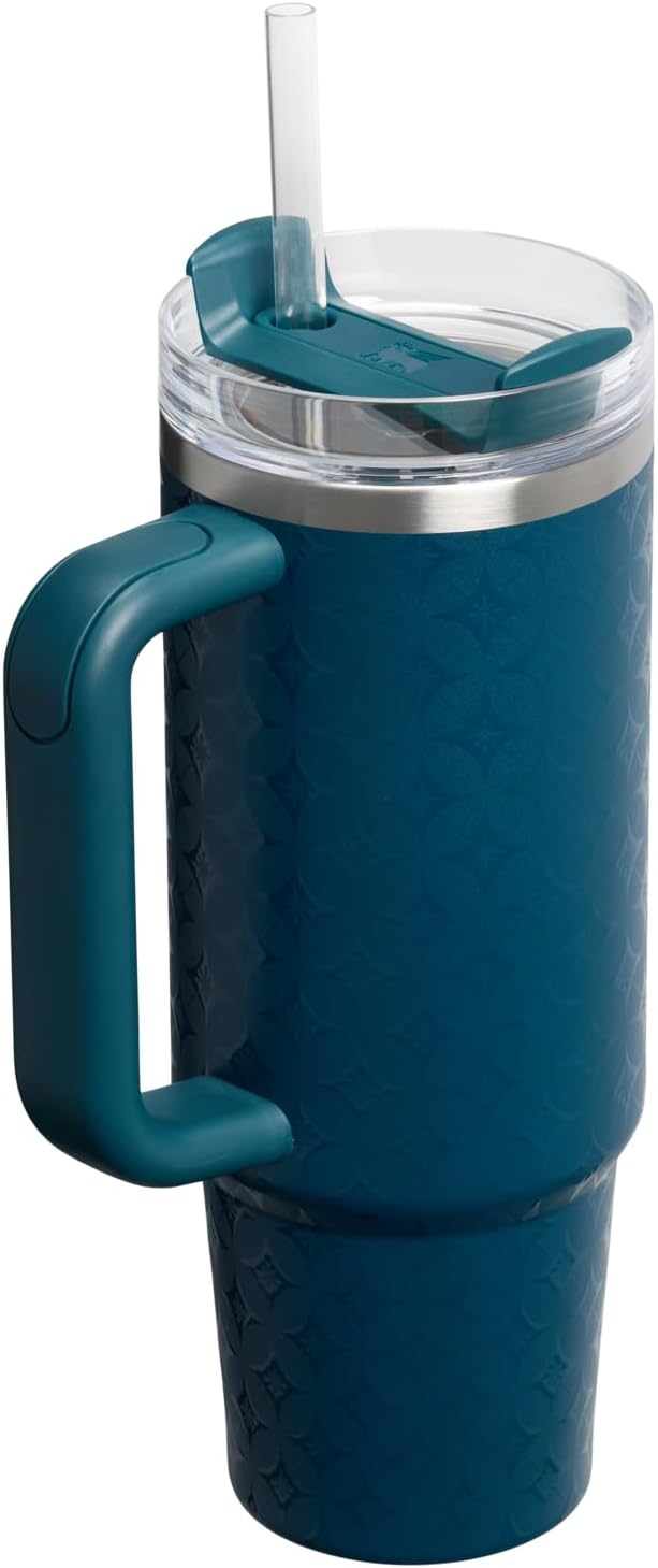 STANLEY Quencher H2.0 Flow State Tumbler, 30 oz, Ponderosa Star | Handle and Straw | 3-Position Lid | Cup Holder Compatible for Travel | Insulated Stainless Steel Cup | BPA-Free - Image 3