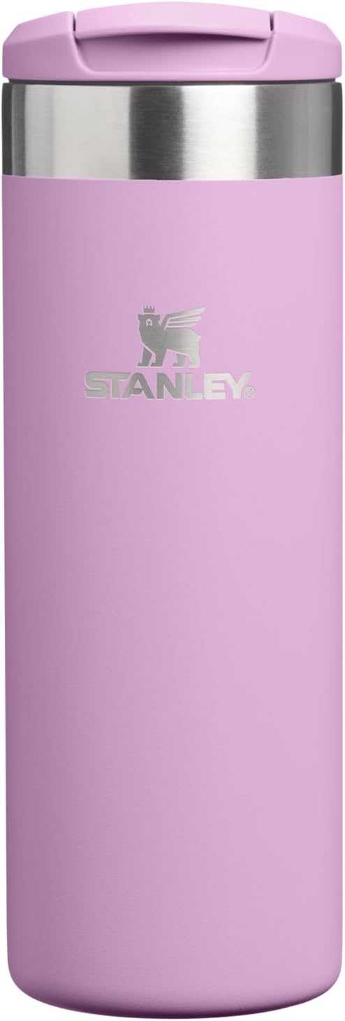 Stanley AeroLight Transit Bottle 16 oz | Locking Drink Through Lid | Leak Resistant Water Bottle or Coffee Travel Mug | Lightweight Insulated Stainless Steel | BPA-Free | Lilac by Unknown