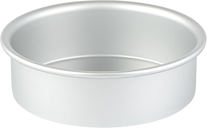 Restaurantware 3-Piece Cake Pan Set - Met Lux 10", 8", 6" Round Aluminum Baking Tins, Straight-Sided, Greaseproof, Even-Heating, Freezable - Anodized Aluminum Round Pans For Baking - Image 8
