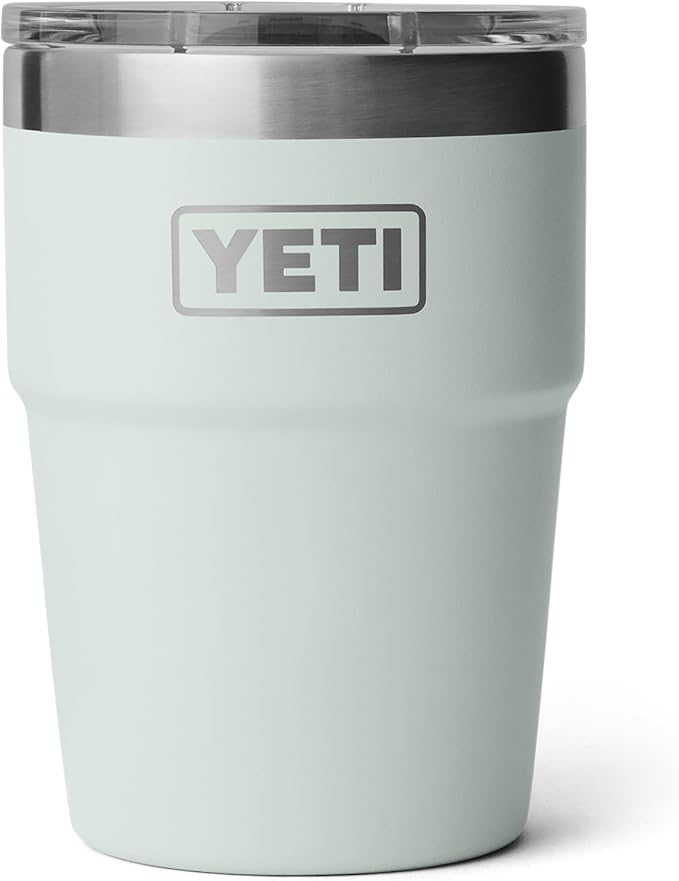YETI Rambler 16 oz Stackable Tumbler, Vacuum Insulated, Stainless Steel with MagSlider Lid | Stackable by YETI