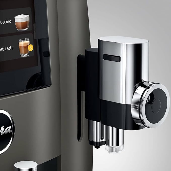 Jura 15755 S8 Automatic Smart Coffee and Espresso Machine - Dark Inox | S8 Model, Smart Technology, Automatic Brewing, Dark Inox Finish - Image 2