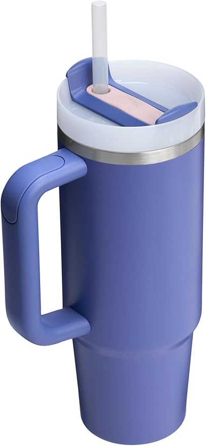 STANLEY Quencher H2.0 Flow State Tumbler, 30 oz, Lupine | Handle and Straw | 3-Position Lid | Cup Holder Compatible for Travel | Insulated Stainless Steel Cup | BPA-Free - Image 3