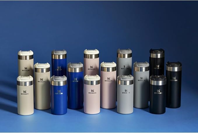 Stanley AeroLight Transit Bottle 16 oz | Locking Drink Through Lid | Leak Resistant Water Bottle or Coffee Travel Mug | Lightweight Insulated Stainless Steel | BPA-Free | Lilac - Image 6