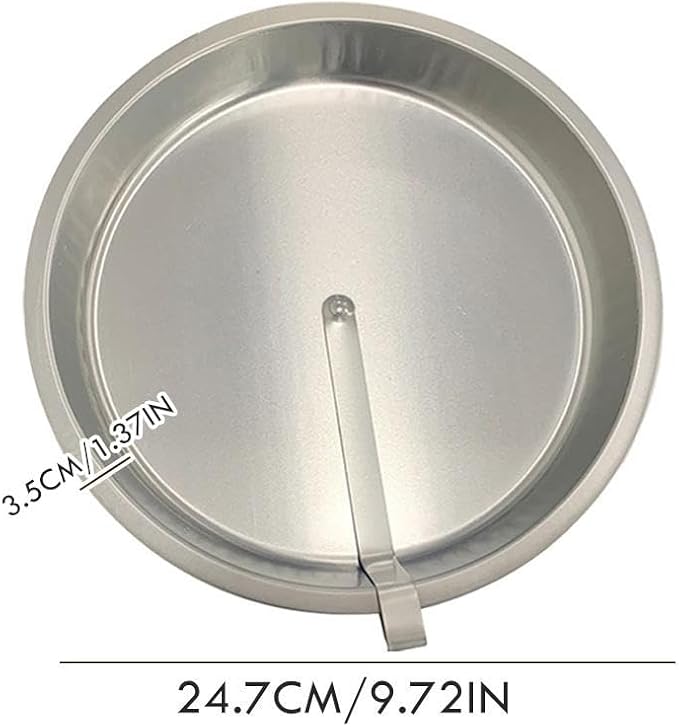Cake Pan, Quick Release Round Cake Pan with Easy-Open Lever – Non-Stick Stainless Steel Baking Mold for Cheesecake, Chiffon, Birthday Cakes & Pies, Oven-Safe 9-inch for Home Bakers & Beginners - Image 9
